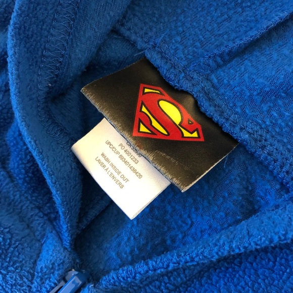 DC Comics Superman Zip-Up Onesie - Picture 4 of 7